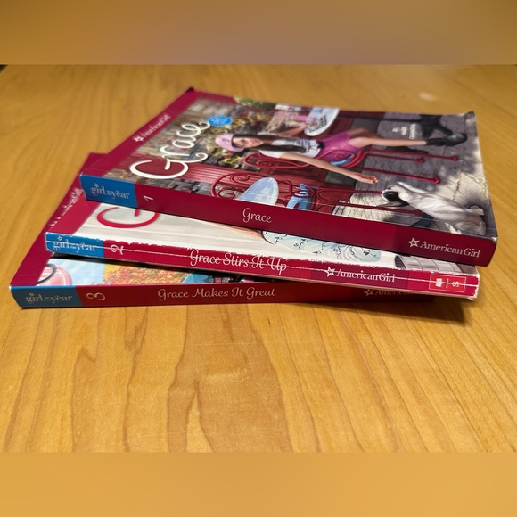 AMERICAN GIRL- GIRL OF THE YEAR 2015 GRACE 3 BOOK SET PAPERBACK - Picture 3 of 5